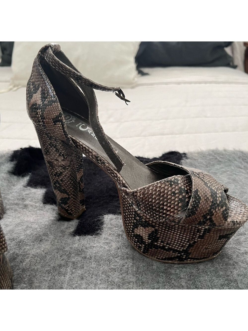 Campbell Handmade Havana Last Platforms - Picture 4 of 9